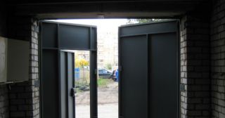 Купить гаражные ворота распашные Касимов, цена от 3883 руб.