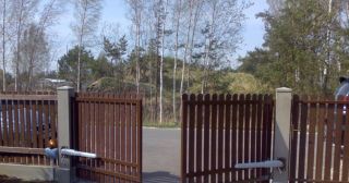 Купить распашные ворота из штакетника Касимов, цена от 2744 руб.